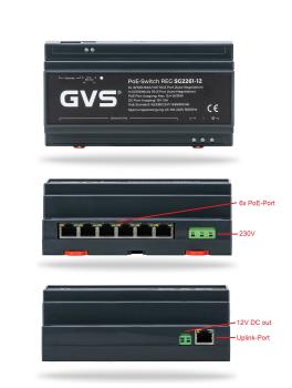 IP Video-Türsprechanlage 1-FH/1x7" Touchscreen Komplett-Set AVS1284A