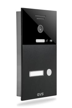 IP Video-Türsprechanlage 1-FH/1x7" Touchscreen Komplett-Set AVS1235A
