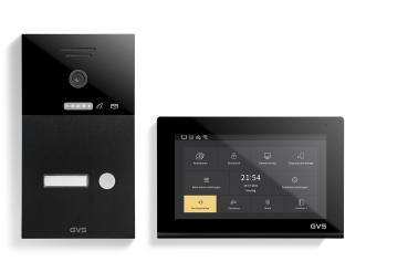 IP Video-Türsprechanlage 1-FH/1x7" Touchscreen Komplett-Set AVS1284U