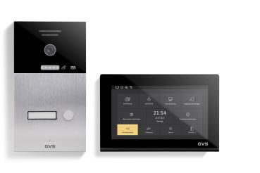 IP Video-Türsprechanlage 1-FH/1x7" Touchscreen Komplett-Set AVS1084U