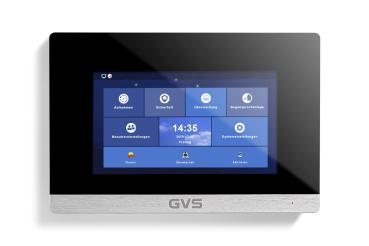 IP Video-Türsprechanlage 1-FH/1x7" Touchscreen Komplett-Set AVS1035U