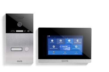 IP Video Türsprechanlage 1-FH/1x 7" Touchscreen Komplett-Set AVS4035U