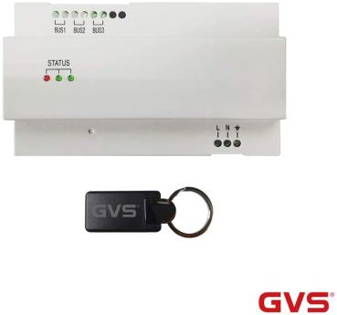 SMART7 - 2-Draht Video Türsprechanlage, 1 Familienhaus-Set, Türstation mit 7" Touchscreen - AVS7801