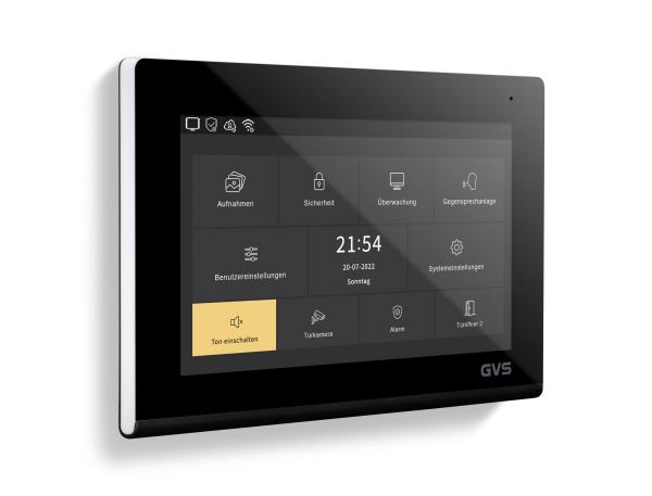 IP Video-Türsprechanlage 1-FH/1x7" Touchscreen Komplett-Set AVS1284A