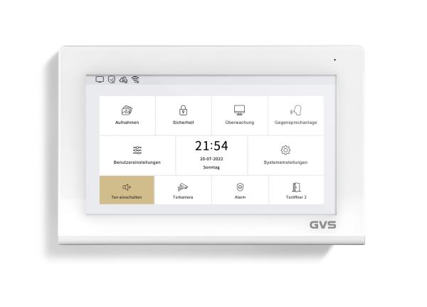 IP Video-Türsprechanlage 1-FH/1x7" Touchscreen Komplett-Set AVS1320U